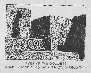 A drawing Leslie sent me a couple of years ago.