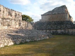 Mayan ruins at Ek'Balam
