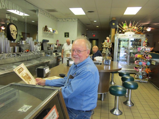 The ice cream shop -- still there!