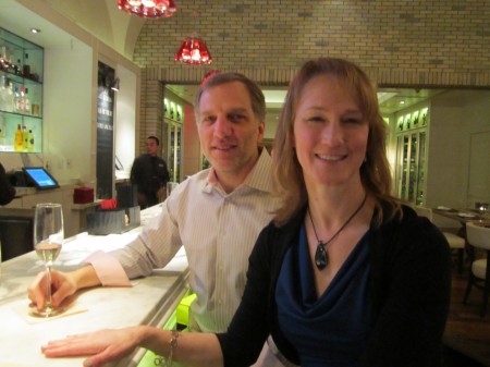 Todd and Ann Marie at Mirage before LOVE show