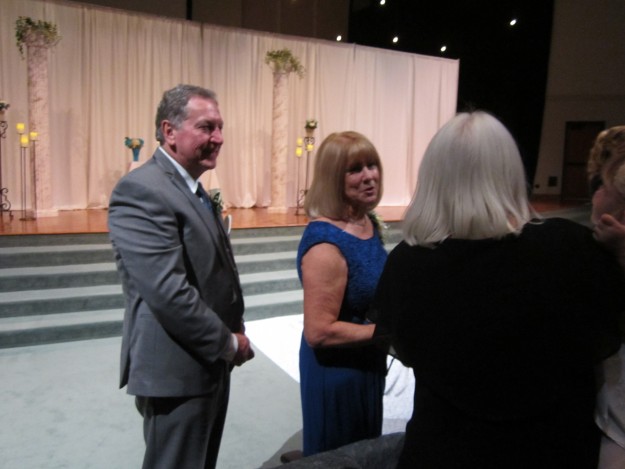 Father and Mother of the bride