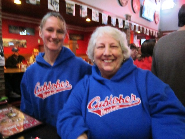 Then on to The Cubs game at Monk's at the Wilderness -- full of Cub fans -- at this point, looking back, they had a very good run and we can really say -- maybe next year.