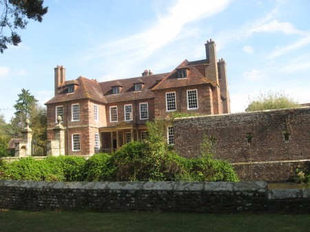 front -- there is a moat