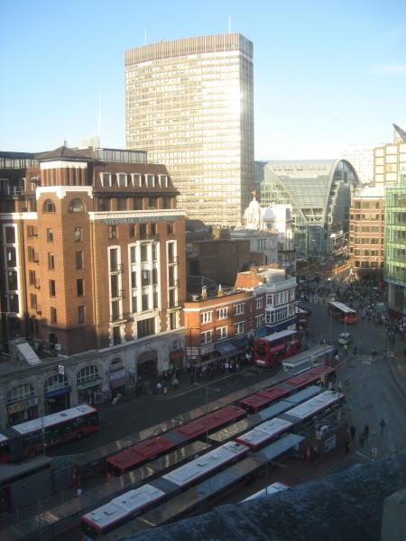 view from our window