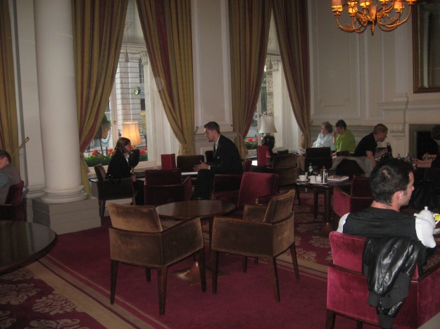 The Lounge where tea is served