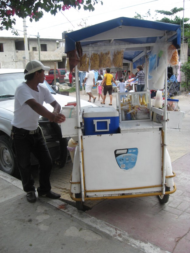 Playa street seller