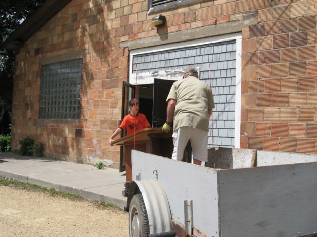 Noah Linder and Mr. Pike