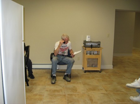 Todd WIlliams checking electrical